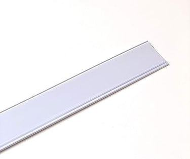 PACK 50 portaprecios con adhesivo a 1 metro para etiquetas de 39mm Color Blanco. Etiquetas Precios Tienda, Portaprecios Estantería, Portaprecios Adhesivo, Carteles para Precio (1Tira)